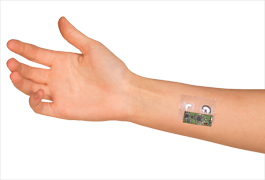 Electronic Skin Patch Detects Blood Alcohol Level from Sweat image