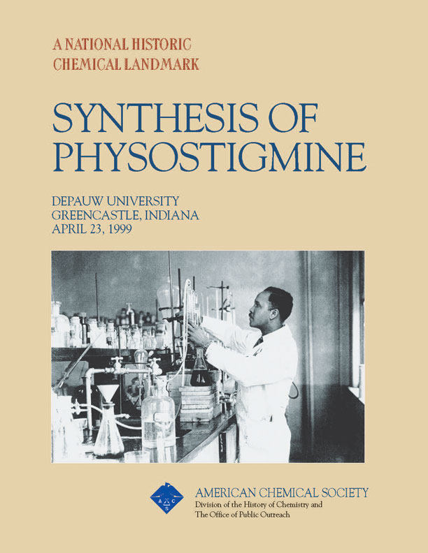 “Synthesis of Physostigmine” commemorative booklet