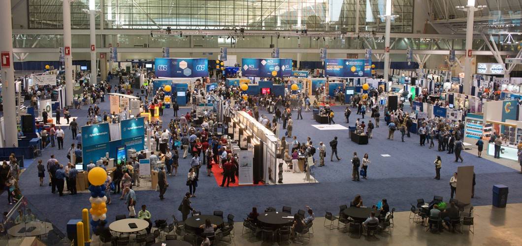 Expo scene at an ACS national meeting