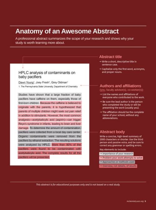 how to write an abstract for a case study