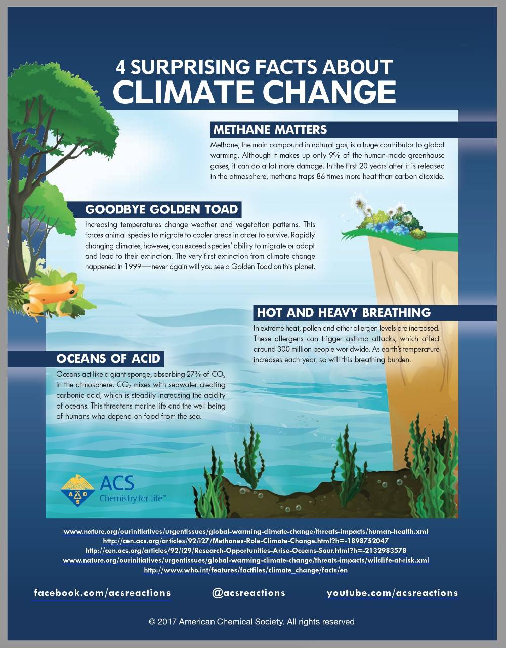 Infographic - Four Surprising Facts About Climate Change