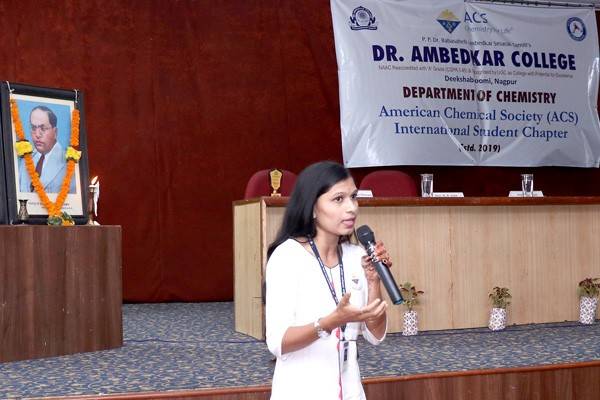 Ms. Snehal Apturkar, Member ACS International Student Chapter