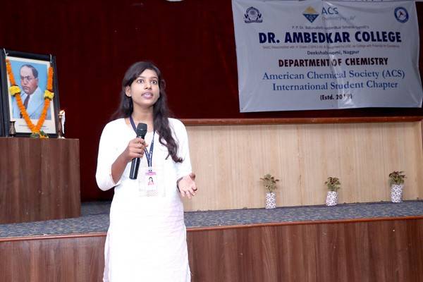 Ms Aarti Gupta, Member ACS International Student Chapter